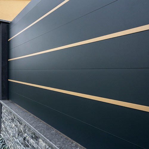 Aluminium fence - RAL 7016/1019