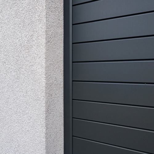 Aluminium fence - RAL 7016