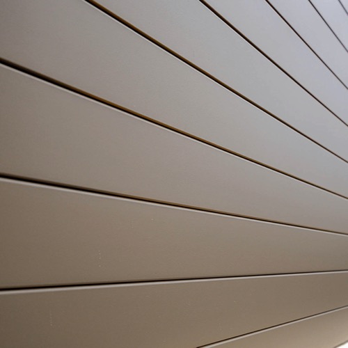 Aluminium fence - RAL 1019
