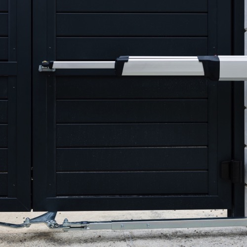 Aluminium fence - RAL 7016