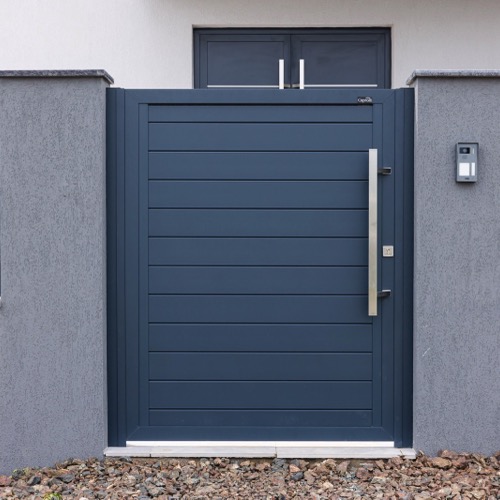 Aluminium fence - RAL 7016