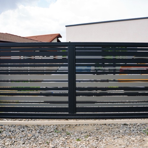 Aluminium fence - RAL 7016/7005